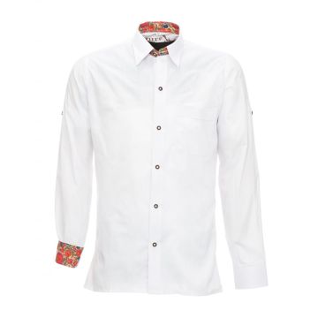 Premium trachtenhemd wit